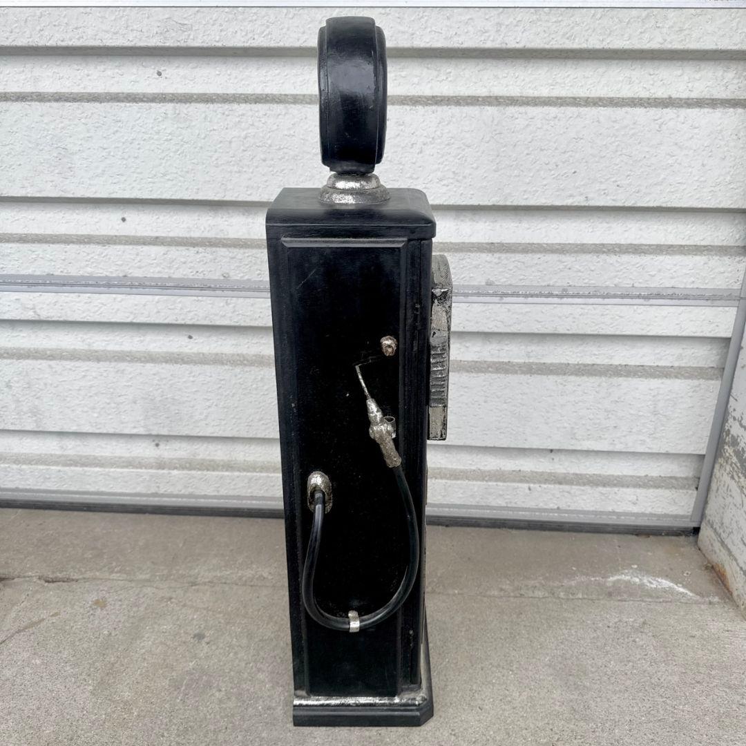 アメリカン雑貨 CDタワー 収納 ケース キャビネット ガスポンプ型 ルート66