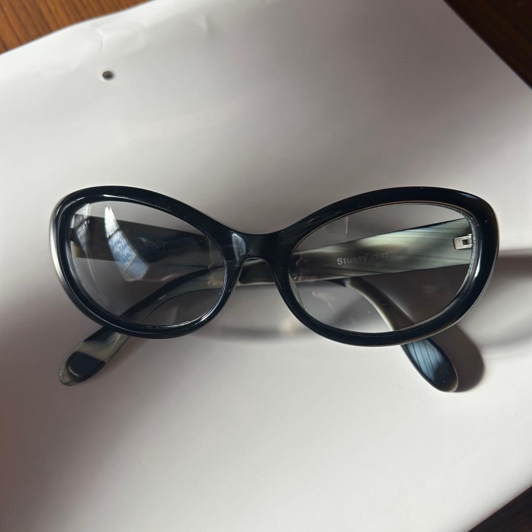 00s old stussy サングラス　cindy マーブル