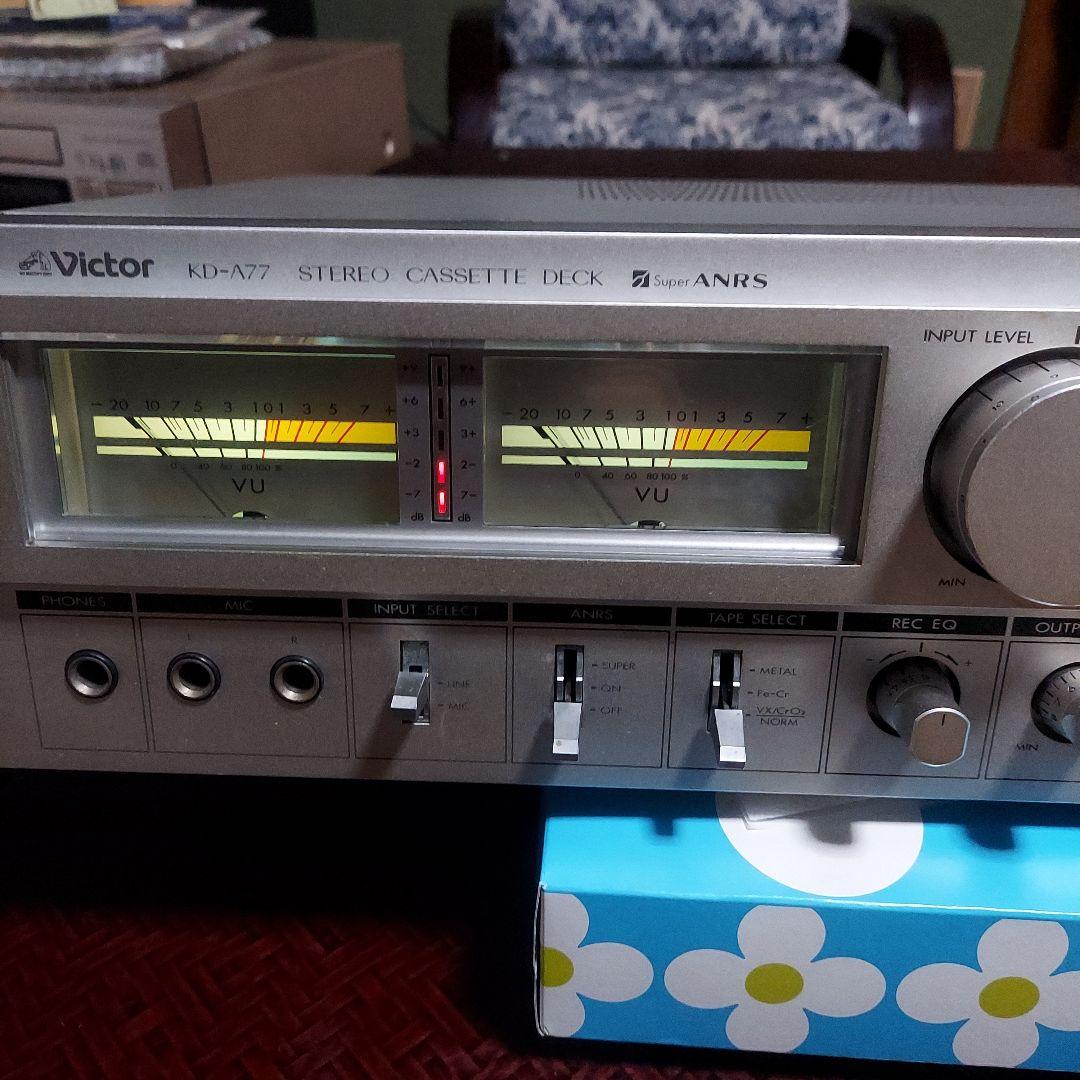ビクターステレオカセットデッキKD-A77