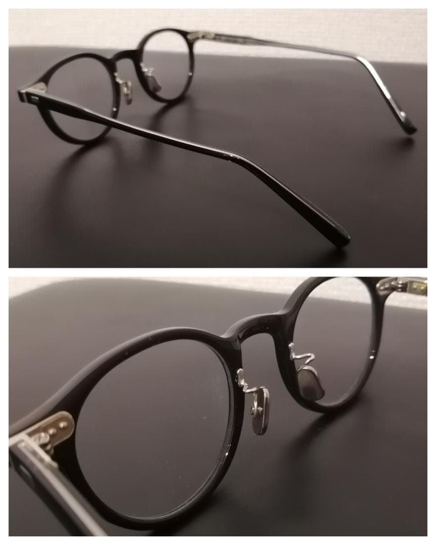 限定モデル】美品EYEVAN7285サングラス756人気色ブラック山口一郎44