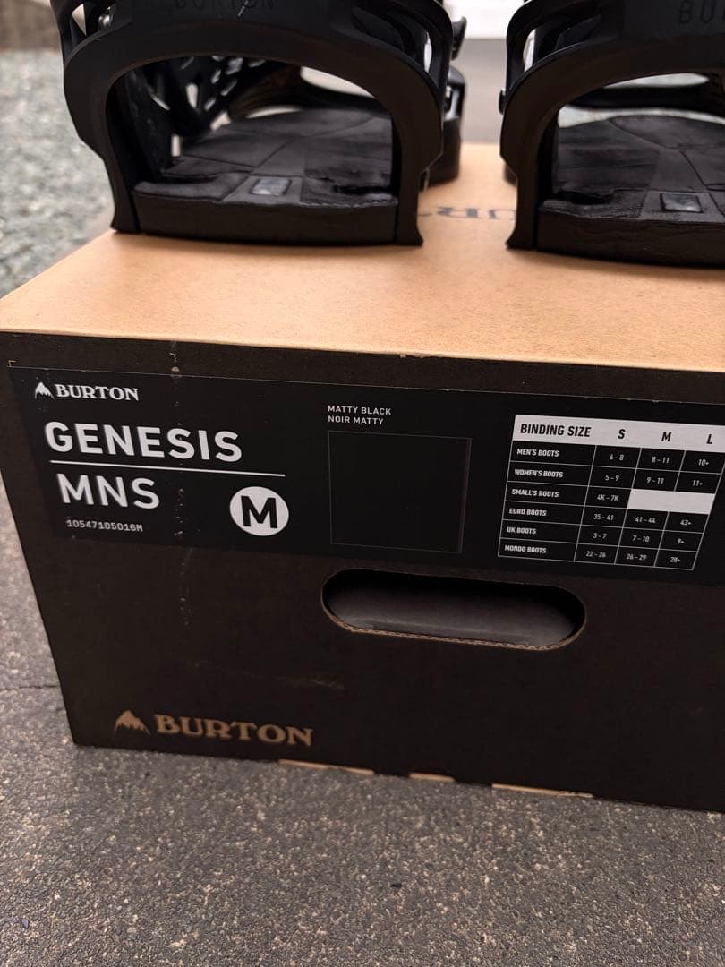Burton GENESIS Re:Flex 18/19 ビンディング M
