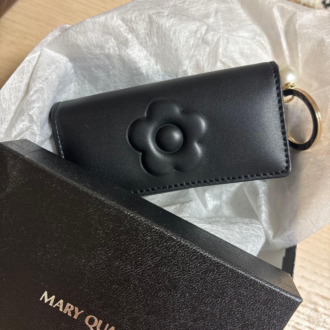 MARY QUANT キーケース　パール