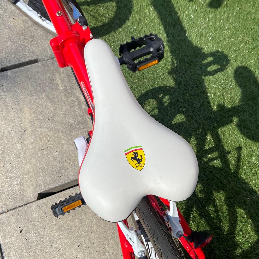 美品⭐️フェラーリ 折りたたみ自転車 20インチ レッド - メルカリ