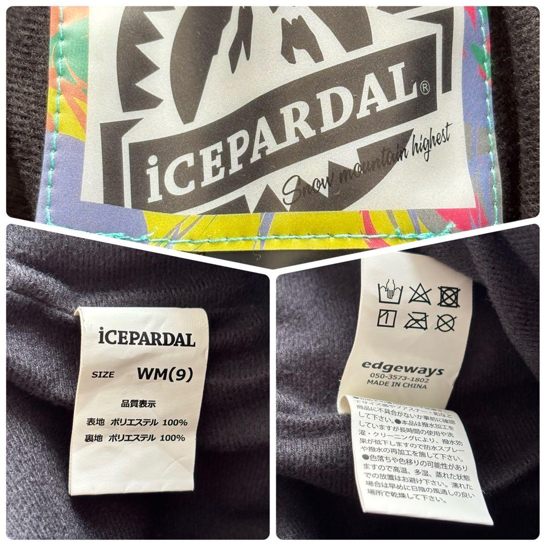02100 icepardal スキーウェア　スノボウェア　上下セット　M
