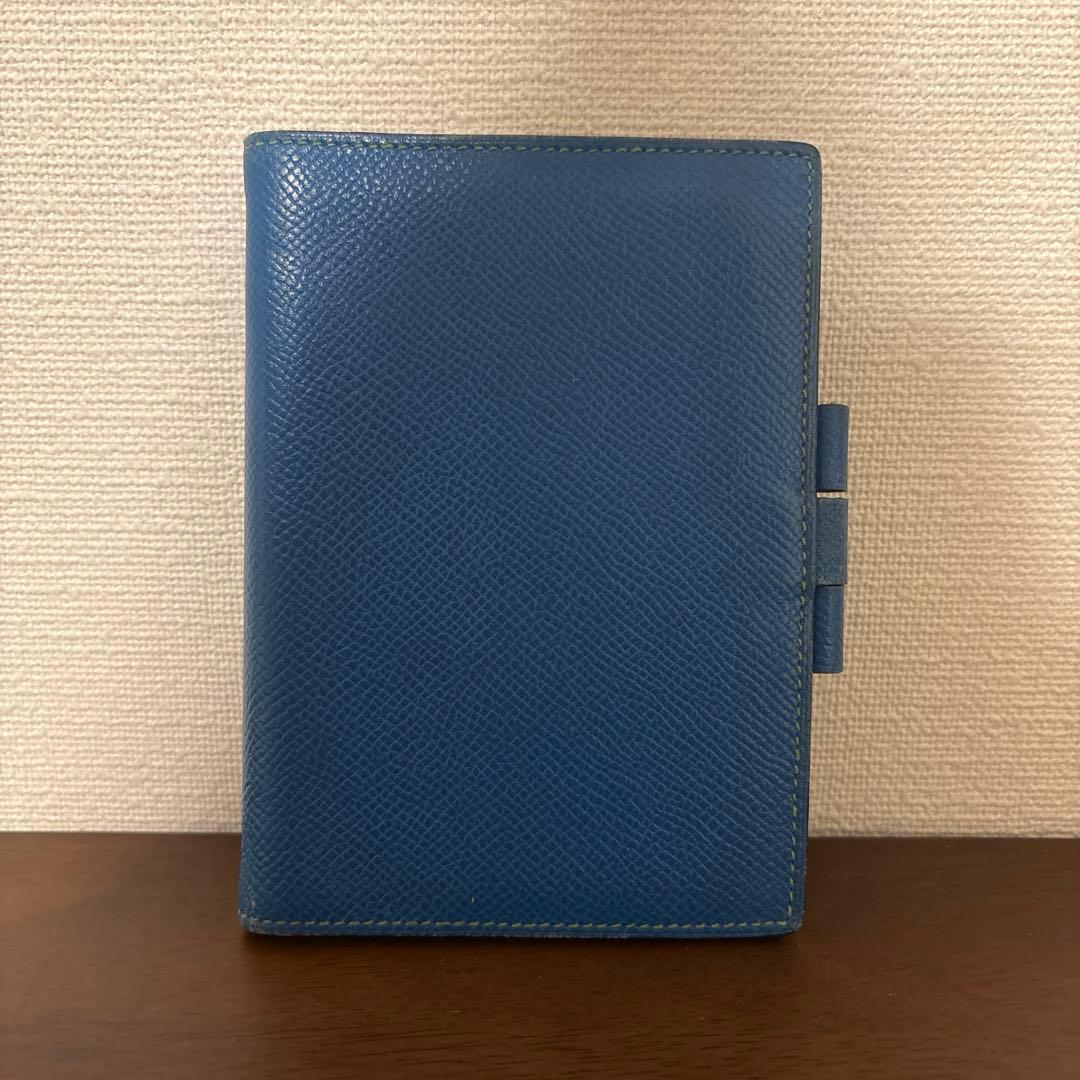 HERMES エルメス アジェンダ GM 手帳カバー □B刻印 バイカラー - メルカリ