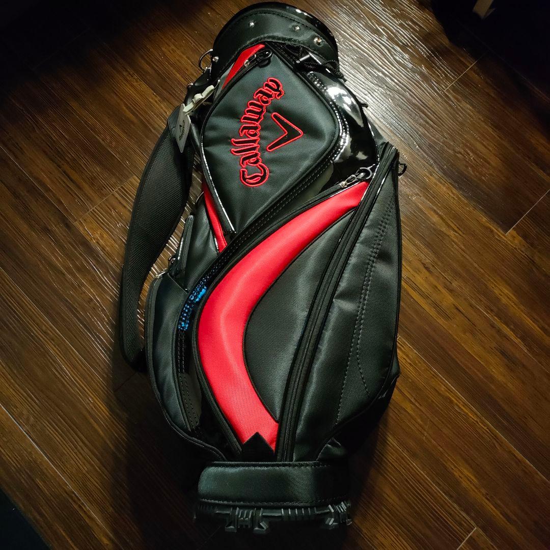 Callaway キャディバッグ ブラック/レッド　5分割