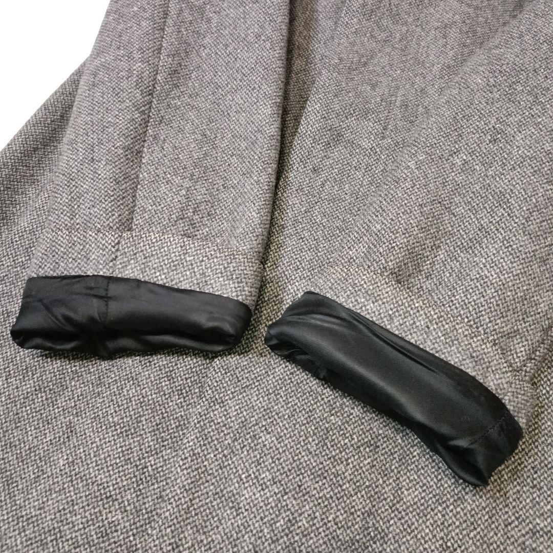 現行タグ■Theory スタンドカラー ロングコート　グレー