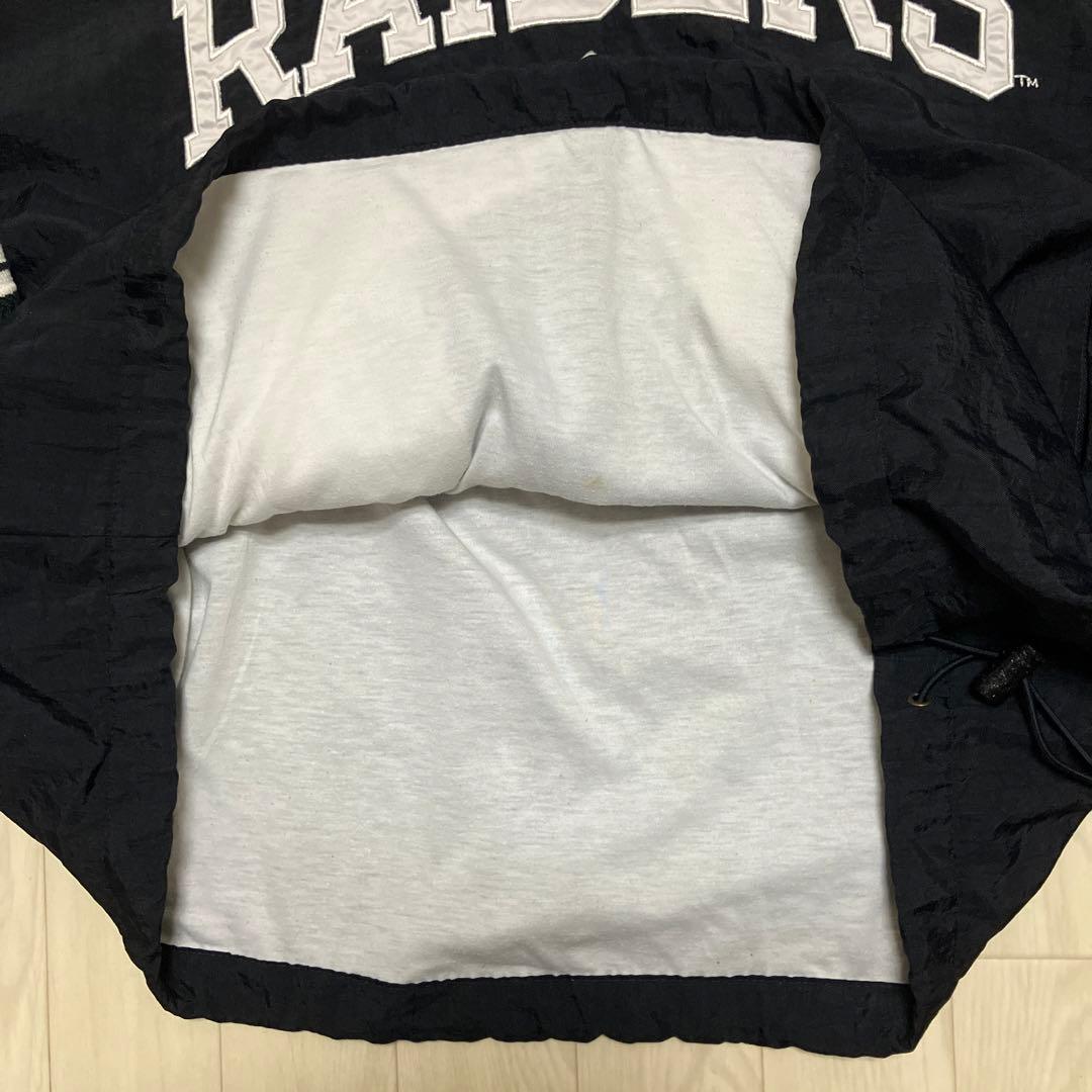 90s Champion RAIDERS ウォームアップウェア ピステ ブラック