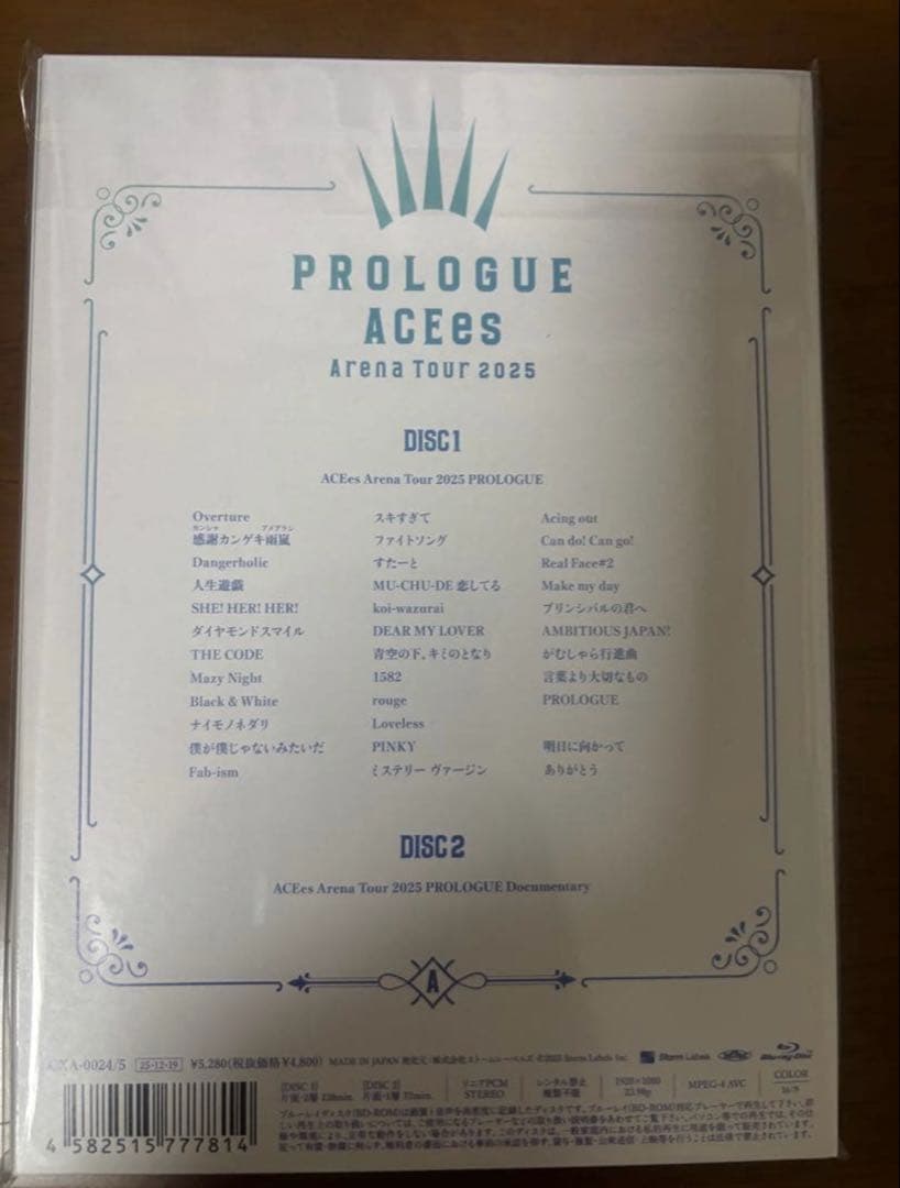 アイドル ACEes arena tour 2025 Prologue