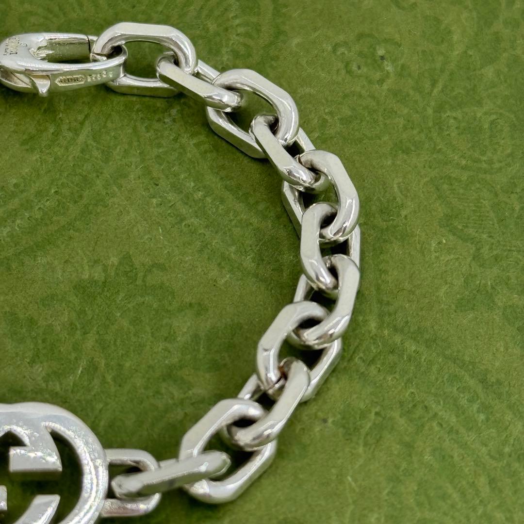 GUCCI インターロッキングg 16サイズ ブレスレット 094021