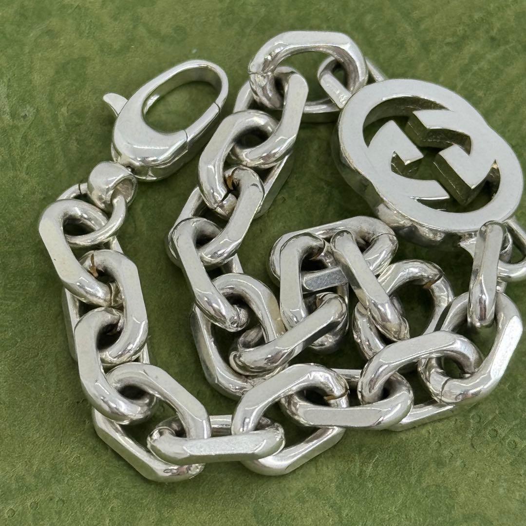 GUCCI インターロッキングg 16サイズ ブレスレット 094021