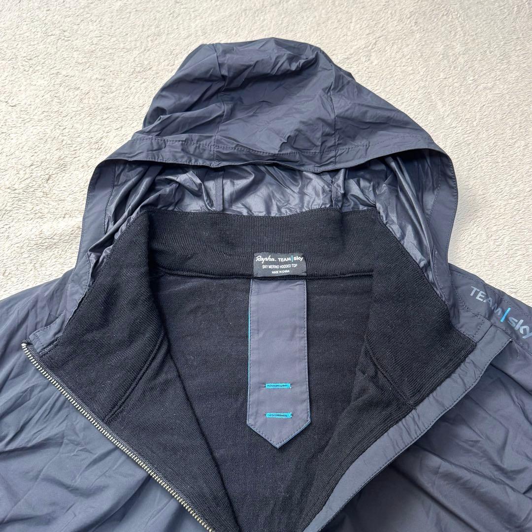 希少✳︎Rapha Team Sky Merino Hooded Top L - メルカリ