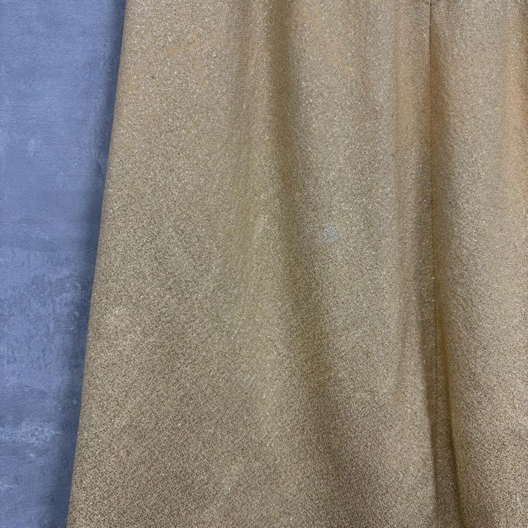 マルタンマルジェラ シャンパンゴールド スカート イタリア製 N1132