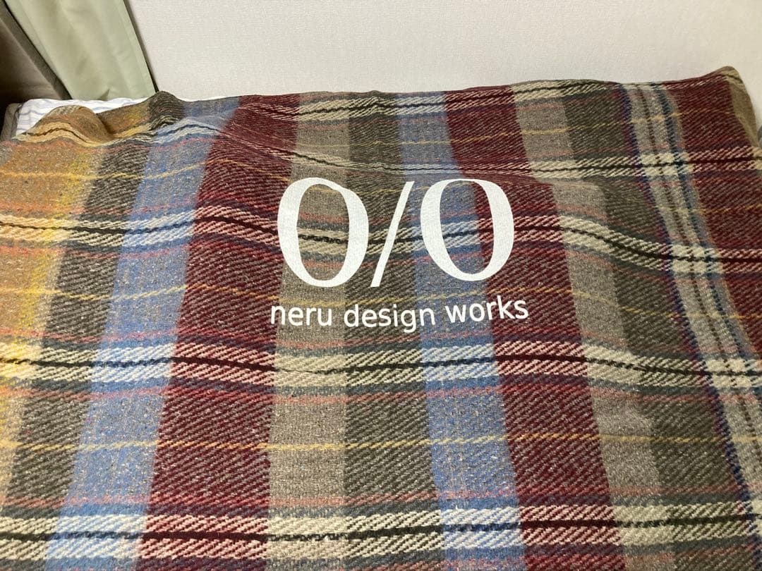 ネルデザインワークスneru design works チェック柄ブランケット