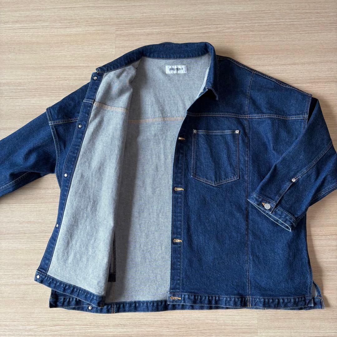s*m様 DISCOVERED_STRETCH DENIM LAYERED BL