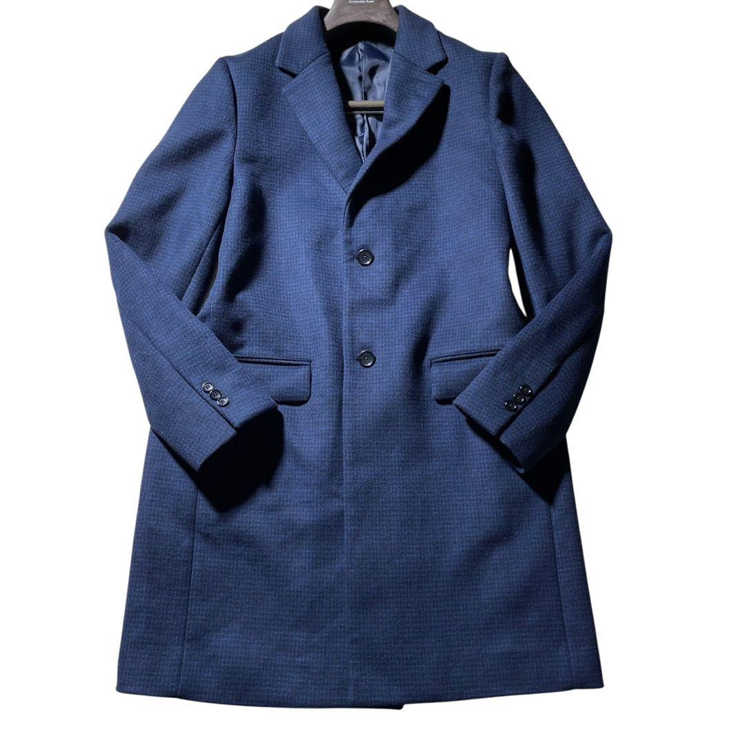 美品】グリーンレーベルリラクシング メリノス チェスターコート XL