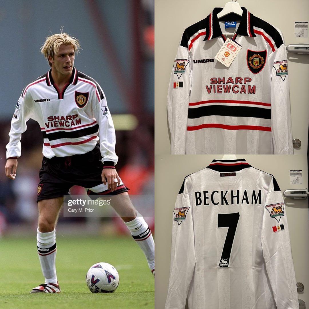 98/99 マンチェスターユナイテッド #7 Beckham - メルカリ