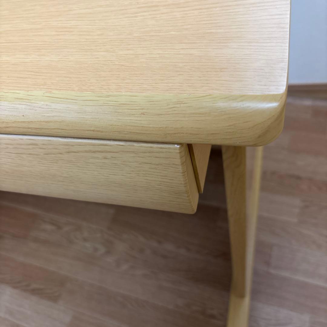 ニトリ学習机 ナチュラルデザイン 2引き出しデスク - メルカリ