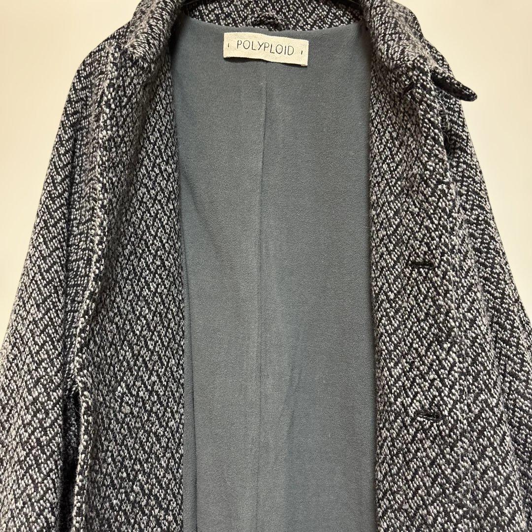 POLYPLOID ポリプロイド LONG COAT B サイズ:3