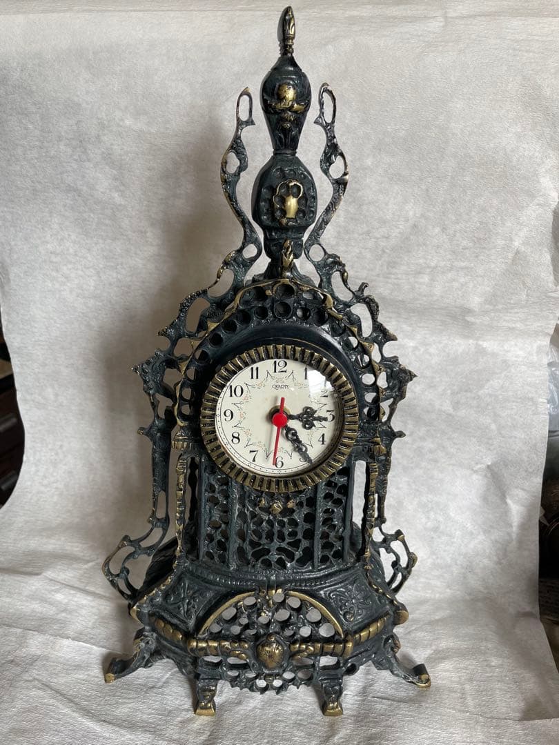 置き時計アイアン装飾(1)