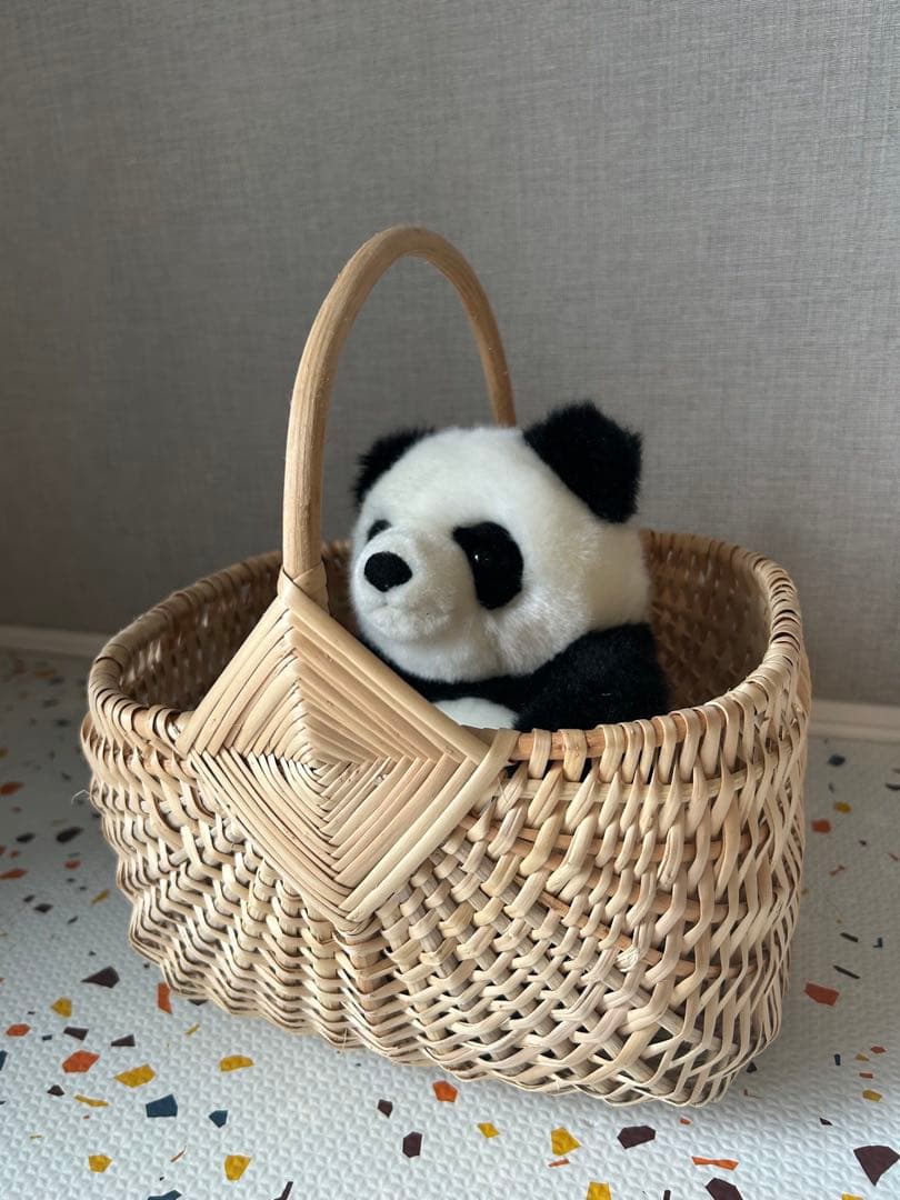 11/16削除】最終価格【新品】かご バスケットS ラトビア ナチュラル 北欧