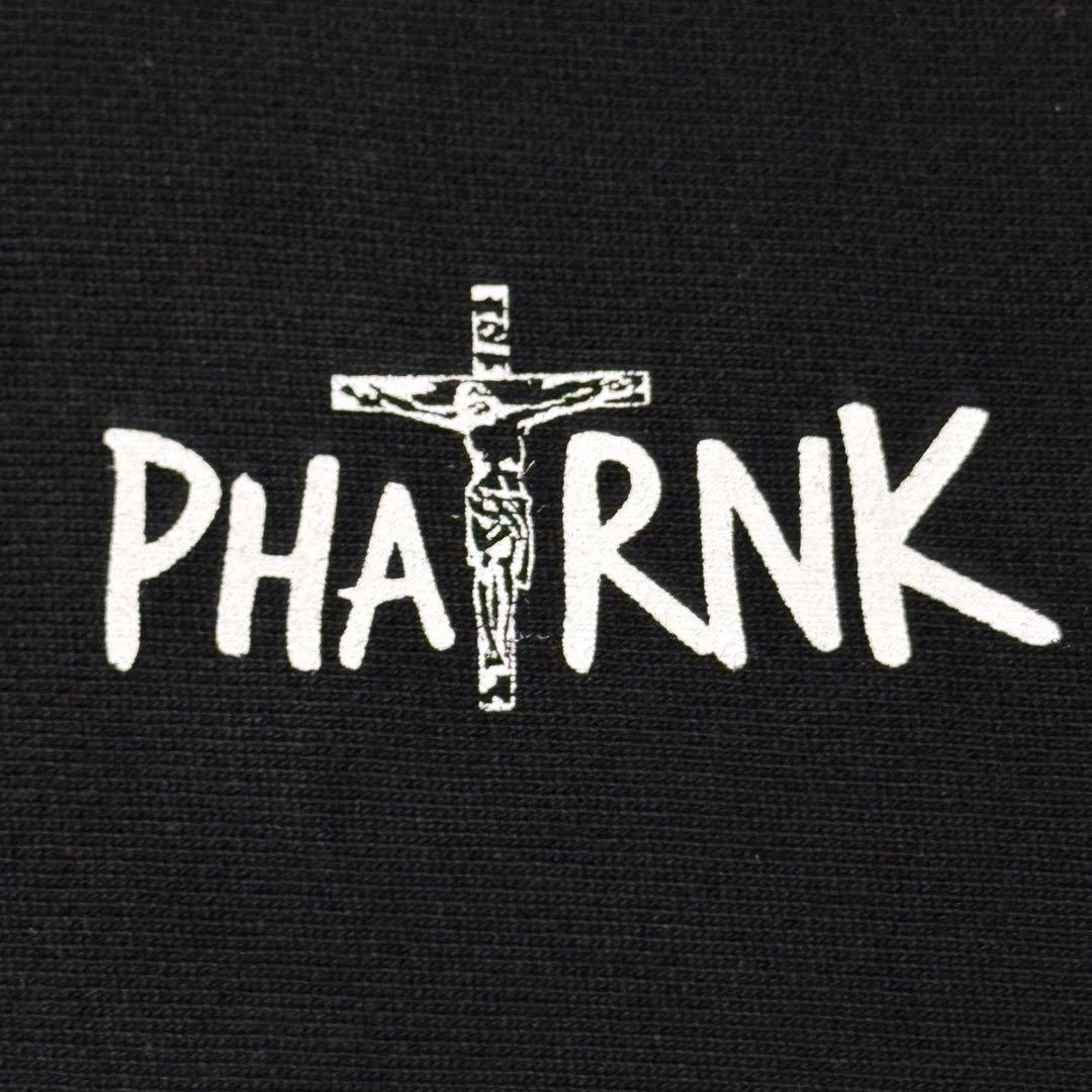 希少デザイン】ファットランク パーカー バックビッグプリント