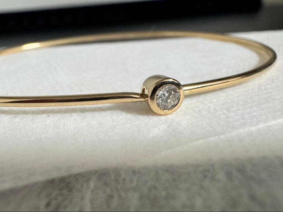 アクセサリー One-Stone Hoop Bracelet