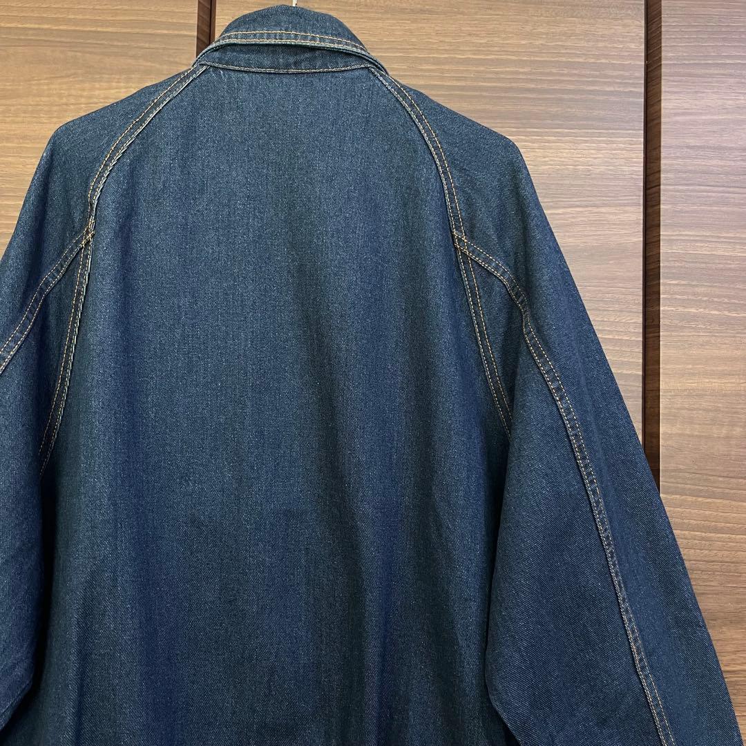 KANSAI MAN デニム セットアップ 刺繍 漢字 レーヨン混 希少 90s