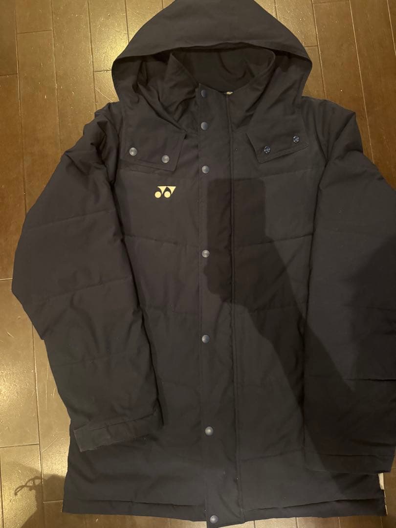 ミニーYONEX フード付きダウンジャケット ネイビー