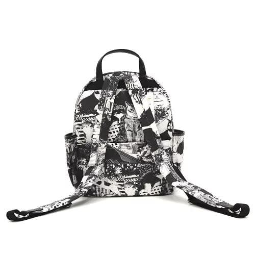 G0613S 未使用品 マンハッタナーズ リュックサック ブラック/ホワイト