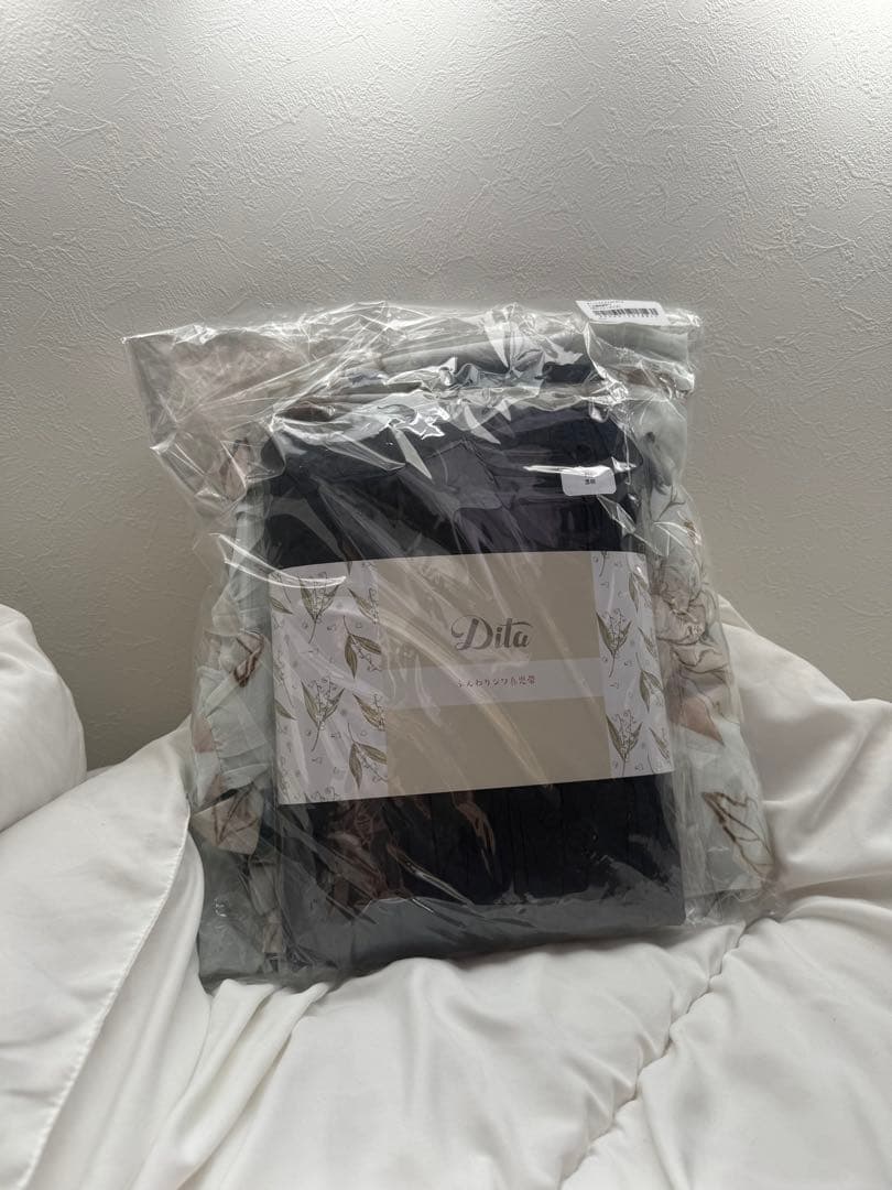 dita 浴衣　幻想花明かり　ワンピース浴衣3点セット(ゆかた・帯・着付け本)