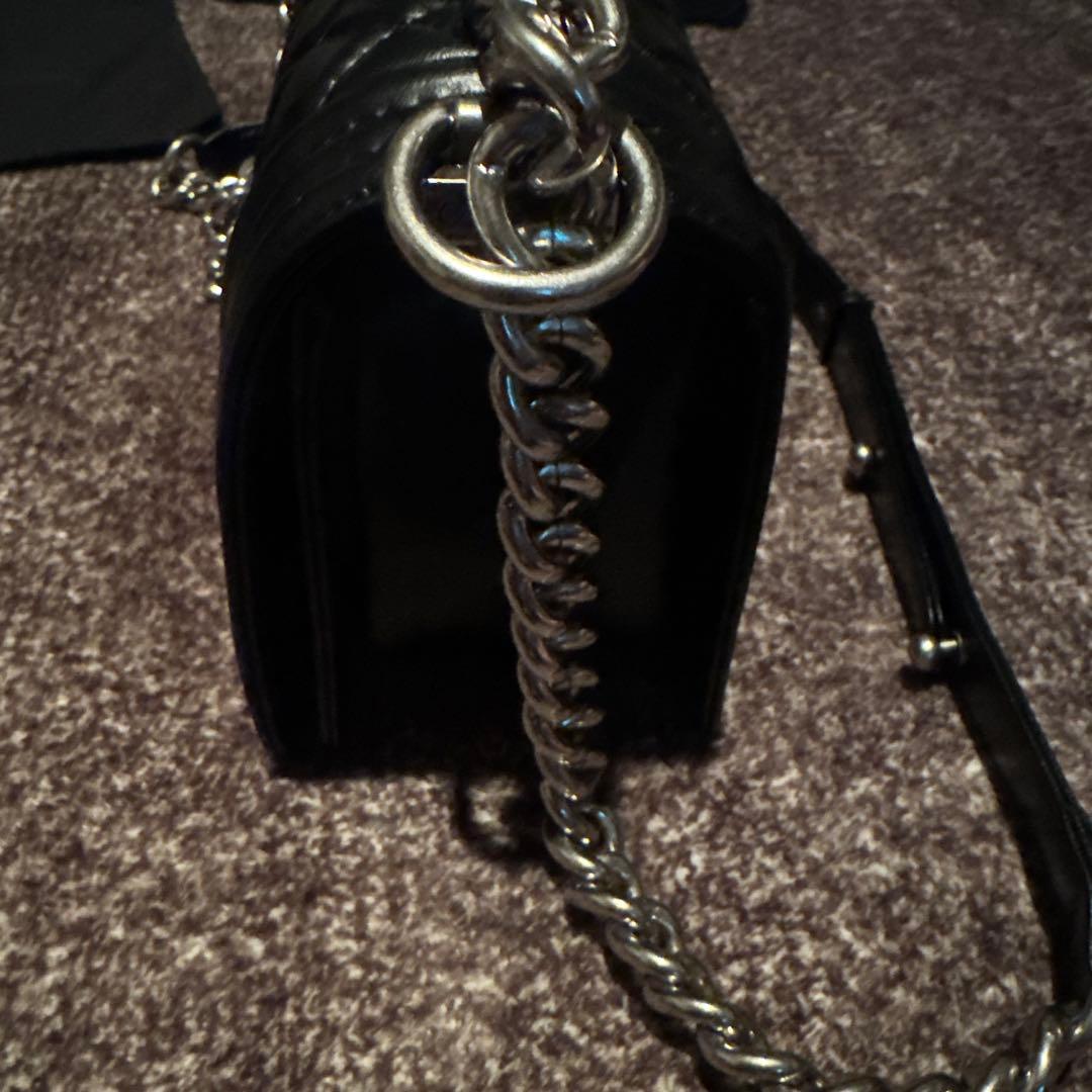 CHANEL ブラック ショルダーバッグノベルティ - メルカリ