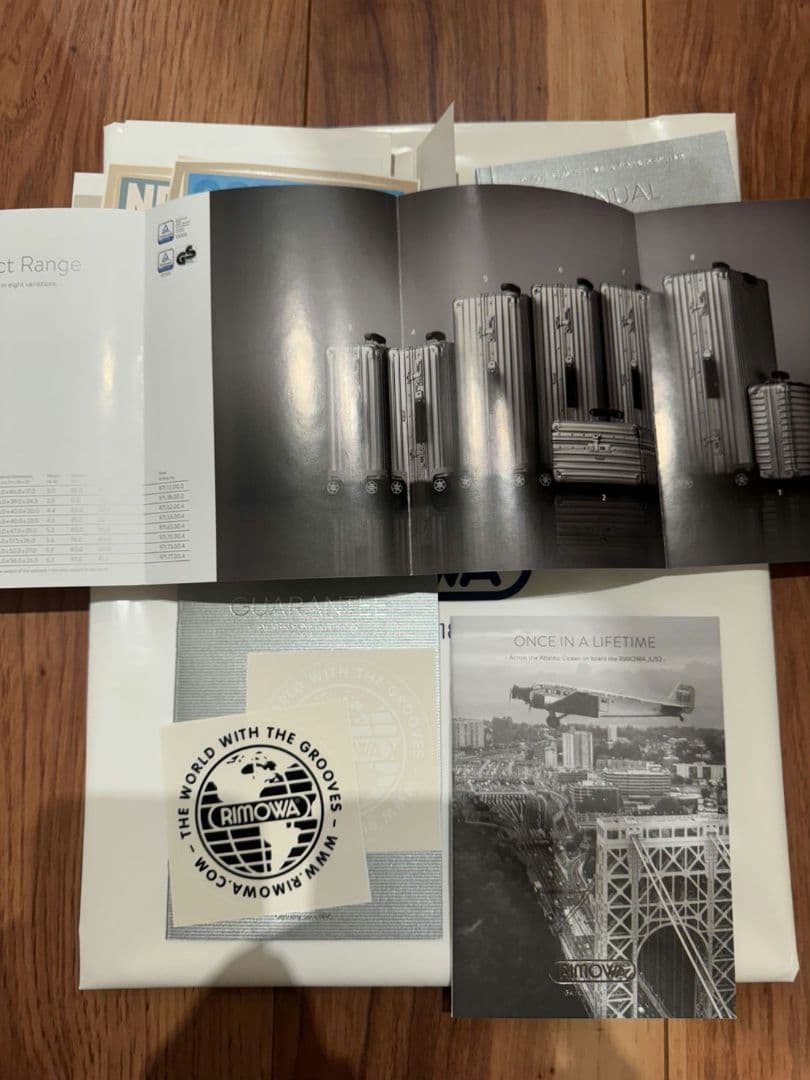 【一度使用超美品廃盤】RIMOWA クラシックフライト97L