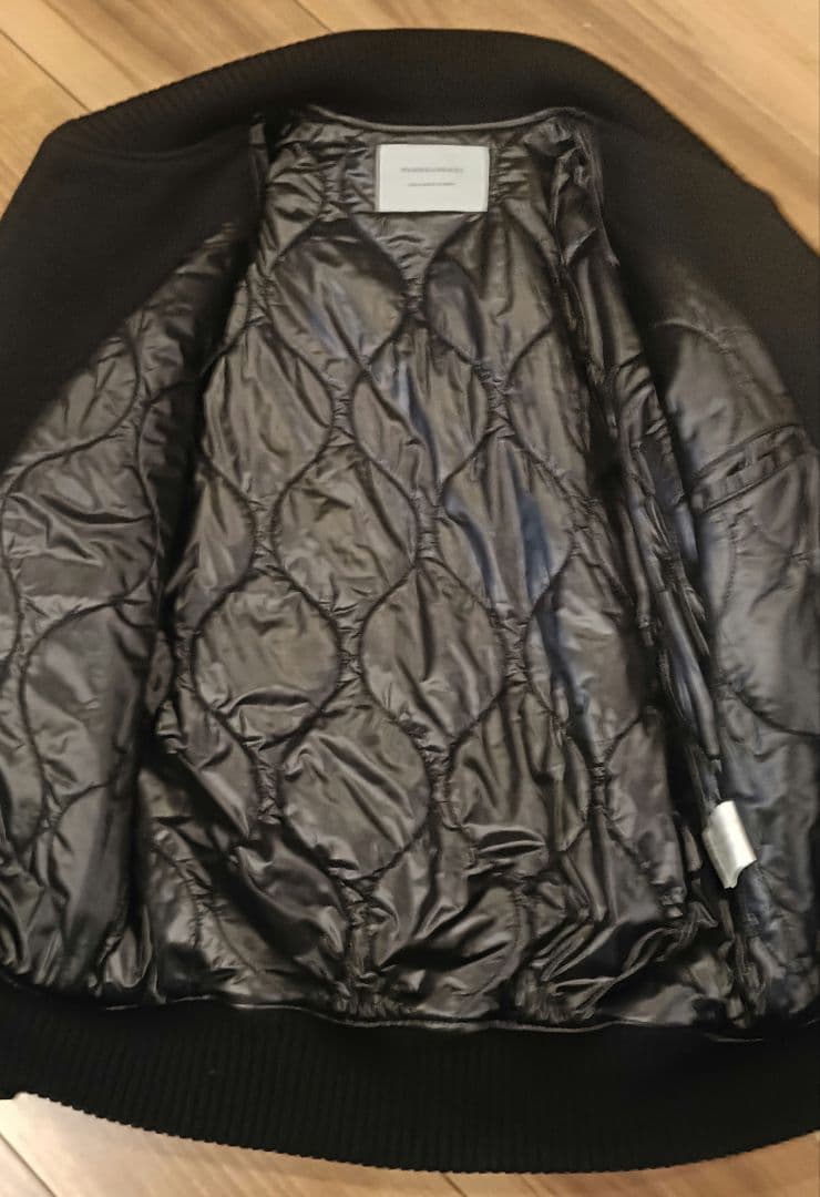 【美品】マーカ MARKA スタジャン 黒 サイズ1