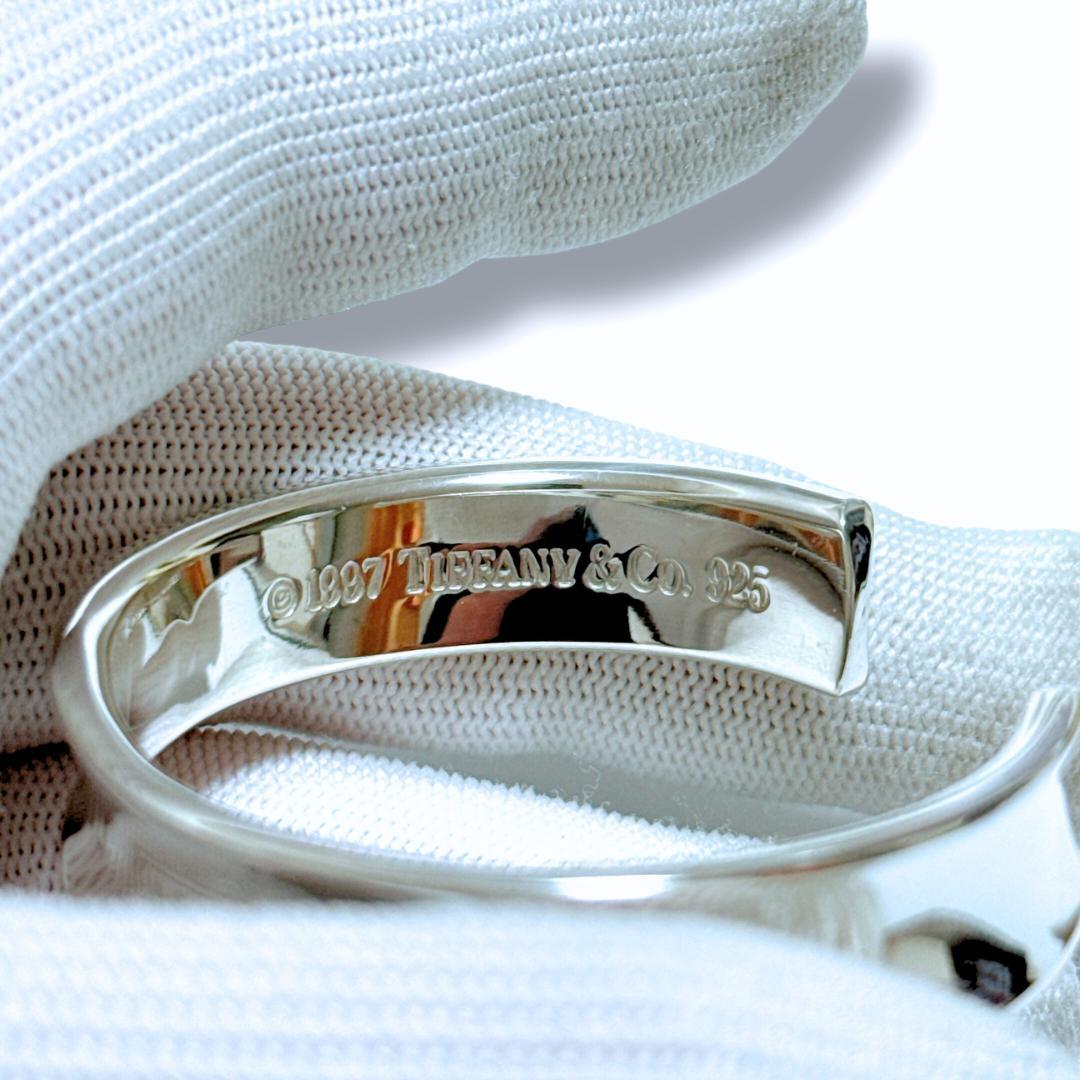 【超美品】ティファニー 1837 カフ バングル ブレスレット SV925