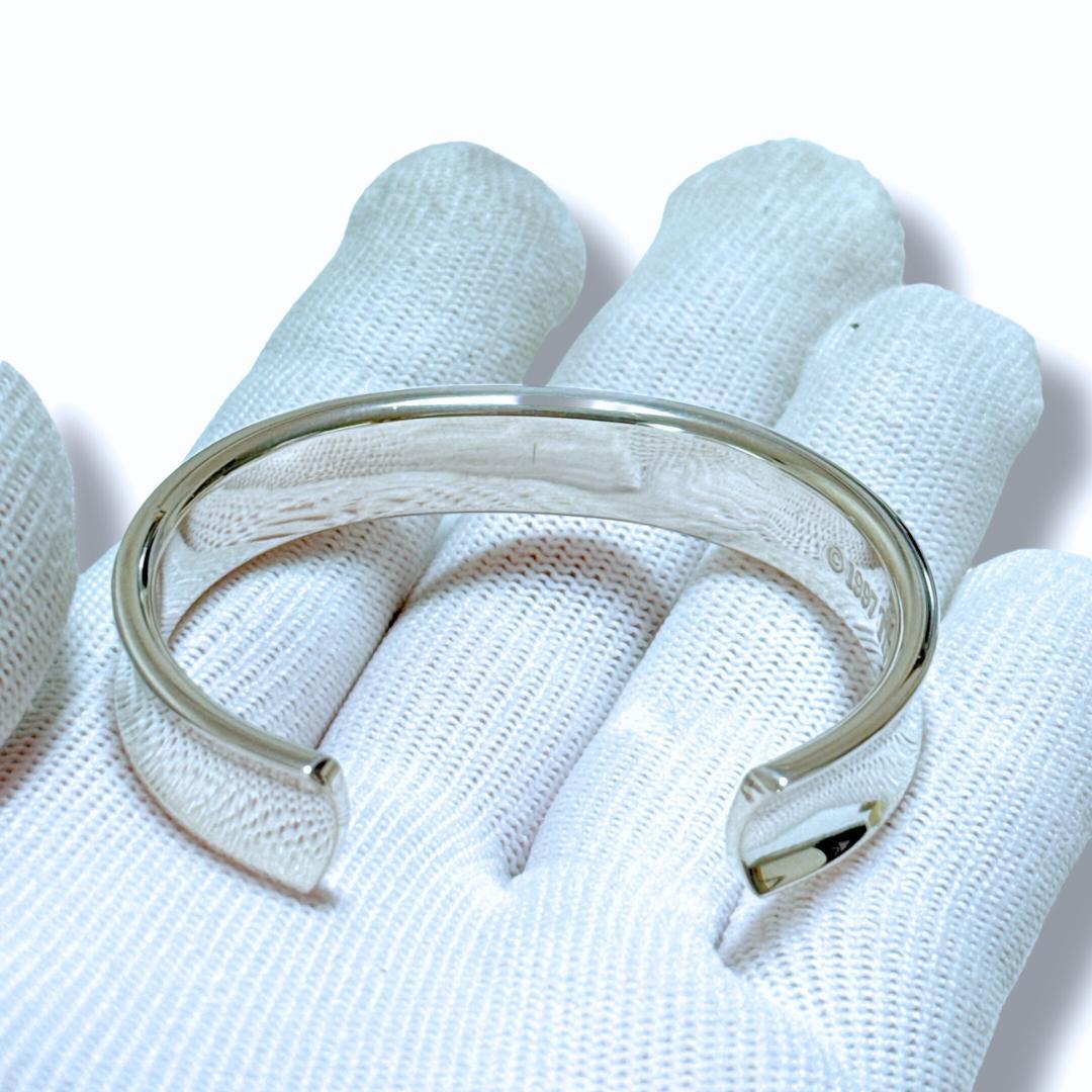 【超美品】ティファニー 1837 カフ バングル ブレスレット SV925