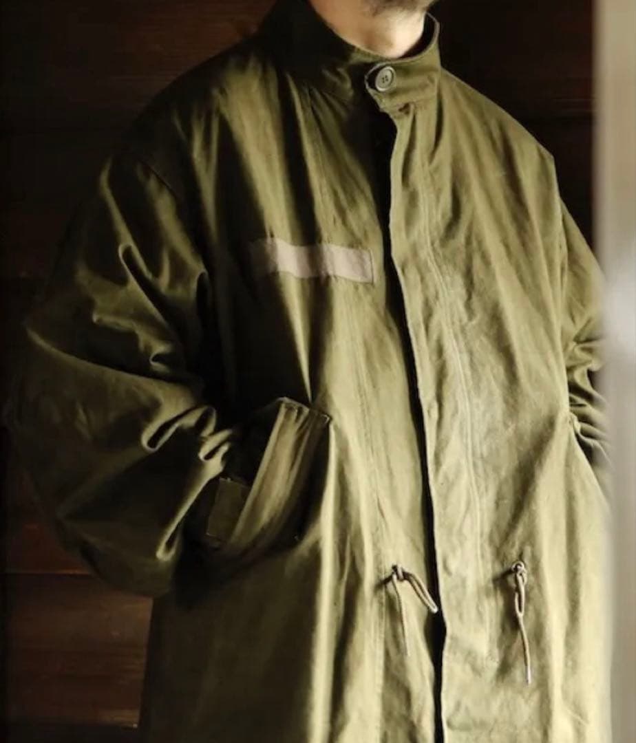 SLOW / 別注M-65 FISHTAIL LONG JACKET