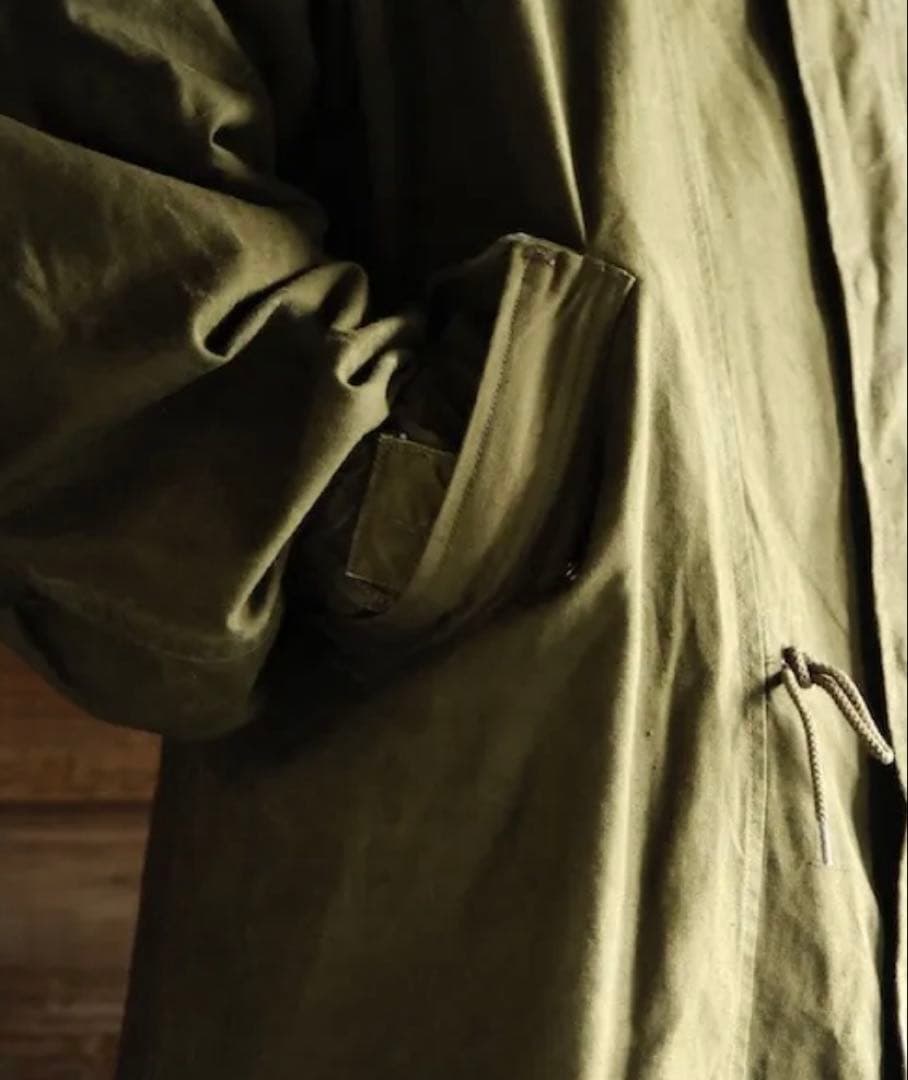 SLOW / 別注M-65 FISHTAIL LONG JACKET