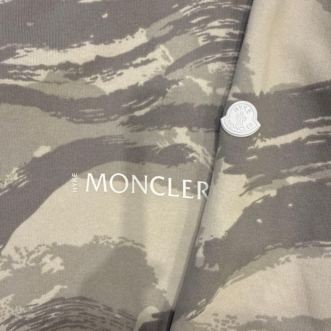 MONCLER HYKE スウェット トレーナー S グレー系迷彩