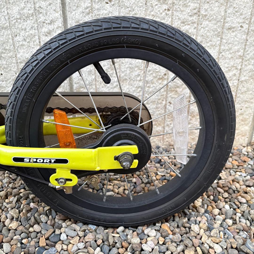 【美品✨希少カラー✨】STRIDER 14X ライムイエロー　説明書・部品付