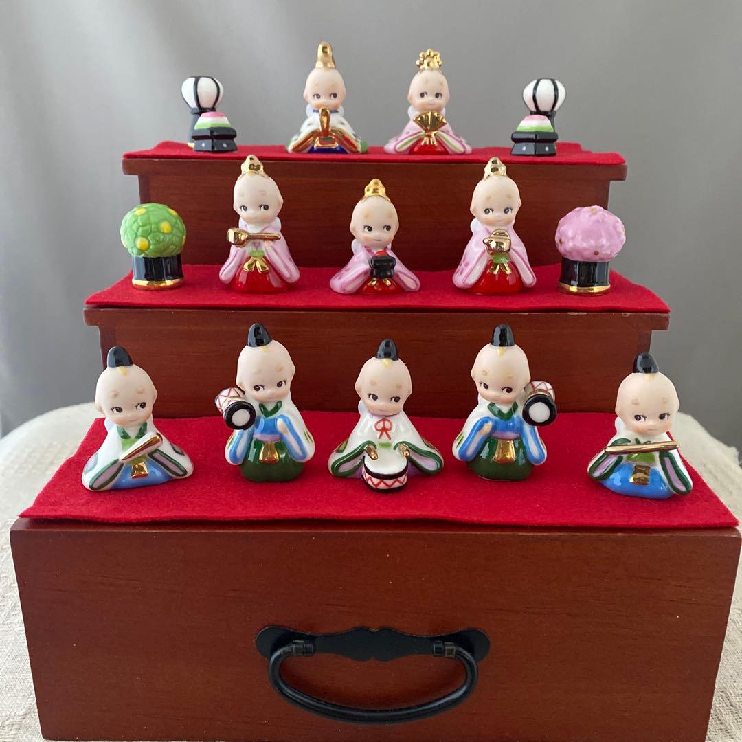 ローズオニール キューピー おひなさま3段飾り KC-3730 - メルカリ
