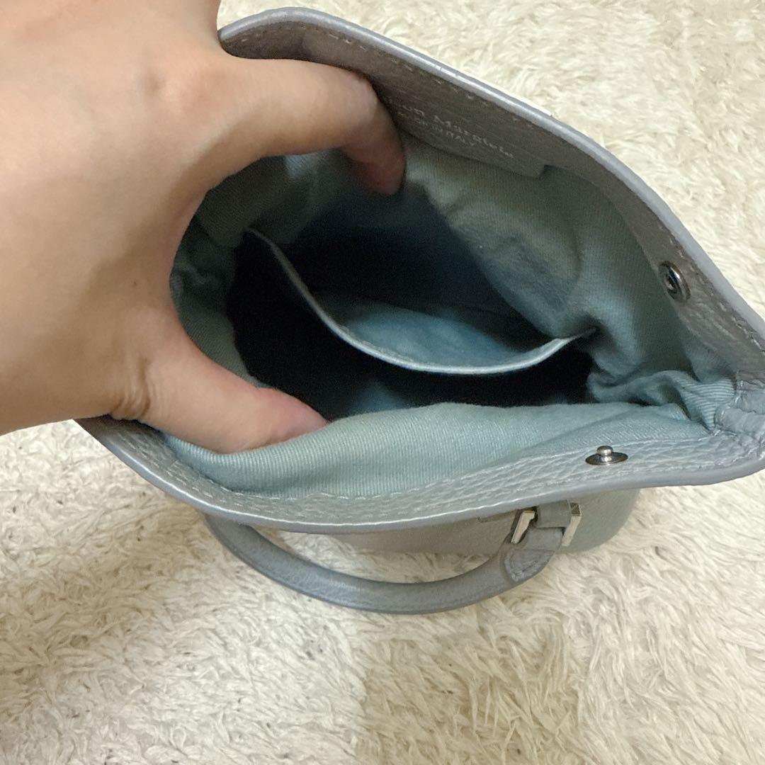 送料込】メゾンマルジェラ 5ACマイクロ 限定カラーbreeze/水色 - メルカリ