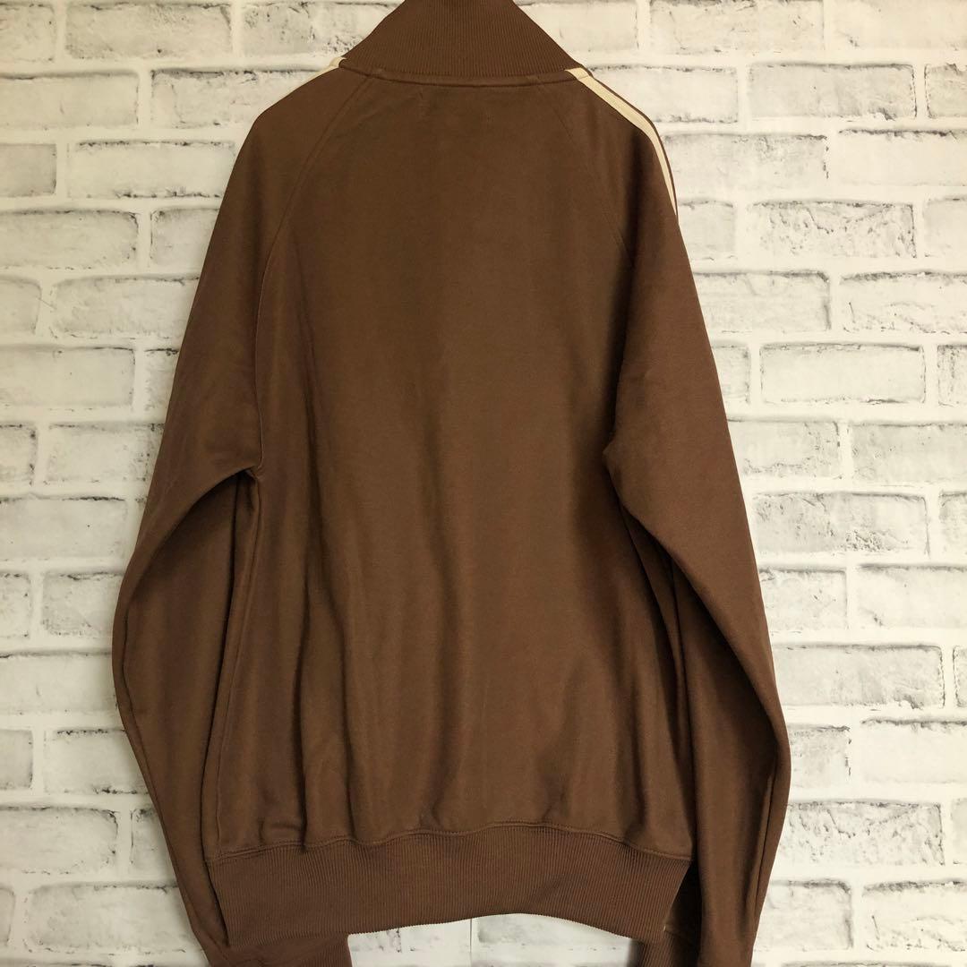 ブラウン⭐️Fred Perry トラックジャケット S 刺繍月桂樹オダギリ