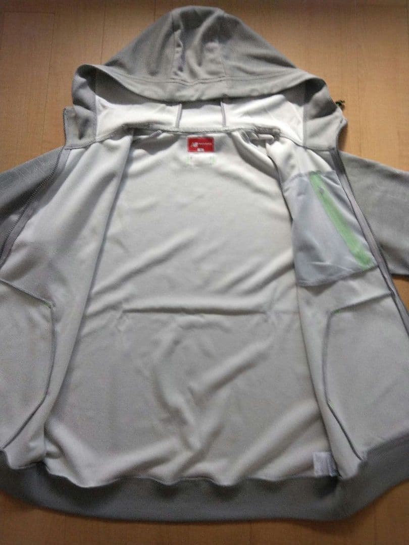 【新品】ニューバランスゴルフ　裏毛ダンボールニット フルジップフーディ サイズ５