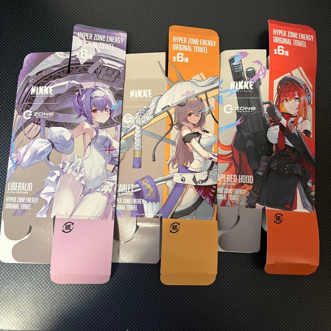 NIKKE 勝利の女神 ミニタオルZONeコンプリートセット【全6種】 - メルカリ