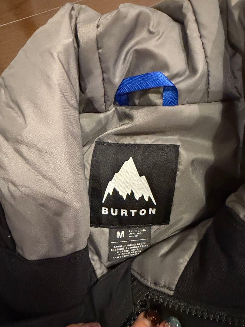 BURTON 子ども用スノーボードウェア M
