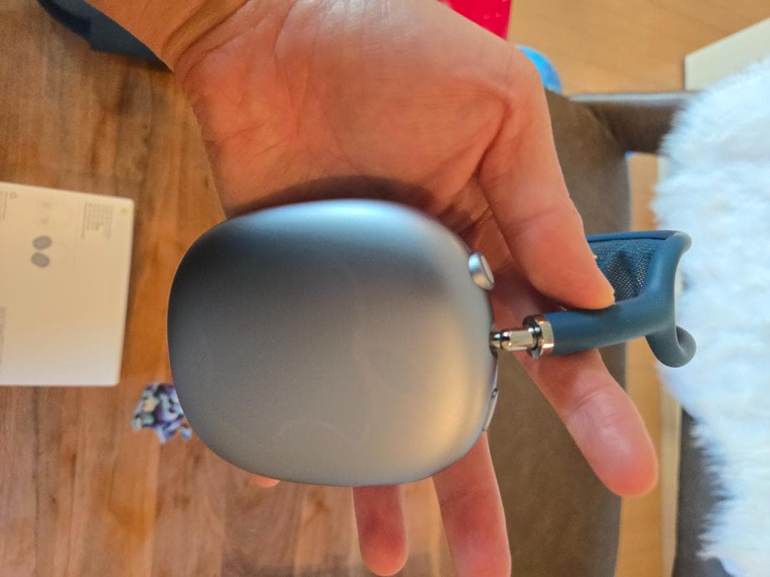 正規品 AirPods Max 第1世代 スカイブルー ケース付き 動作良好