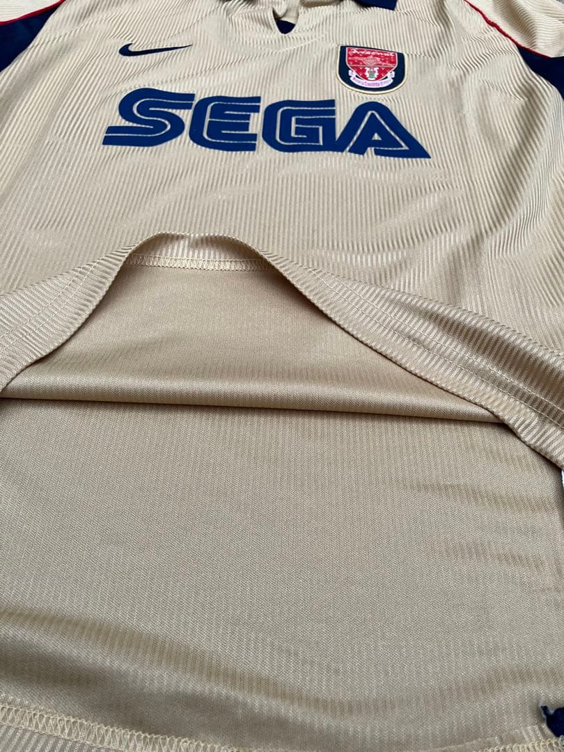 NIKExアーセナル 2001-02 アウェイユニフォーム ナイキ L アンリ NIKEx