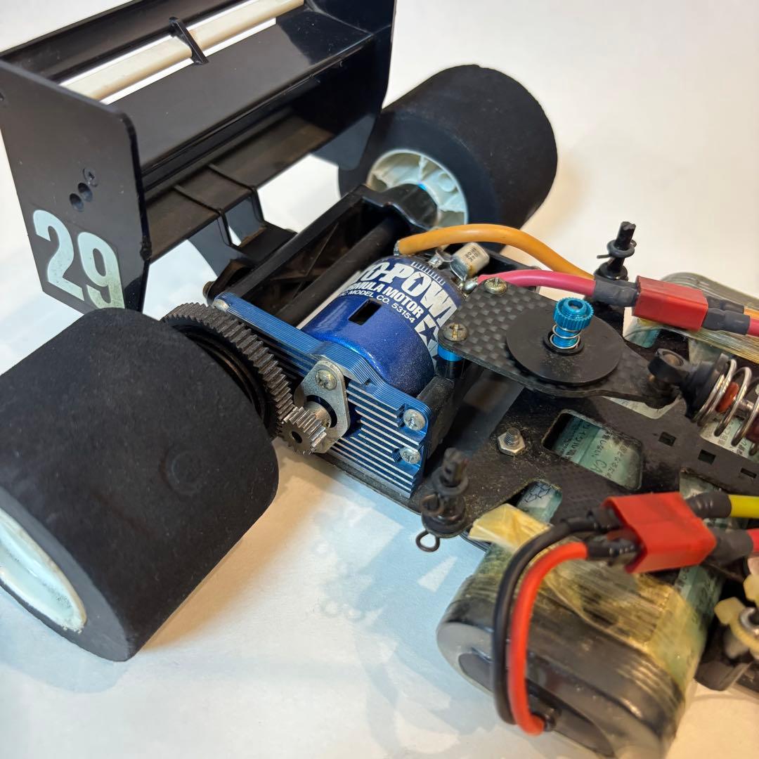 タミヤ F103 ビンテージRCカーセット／動作確認済・おまけパーツ付き