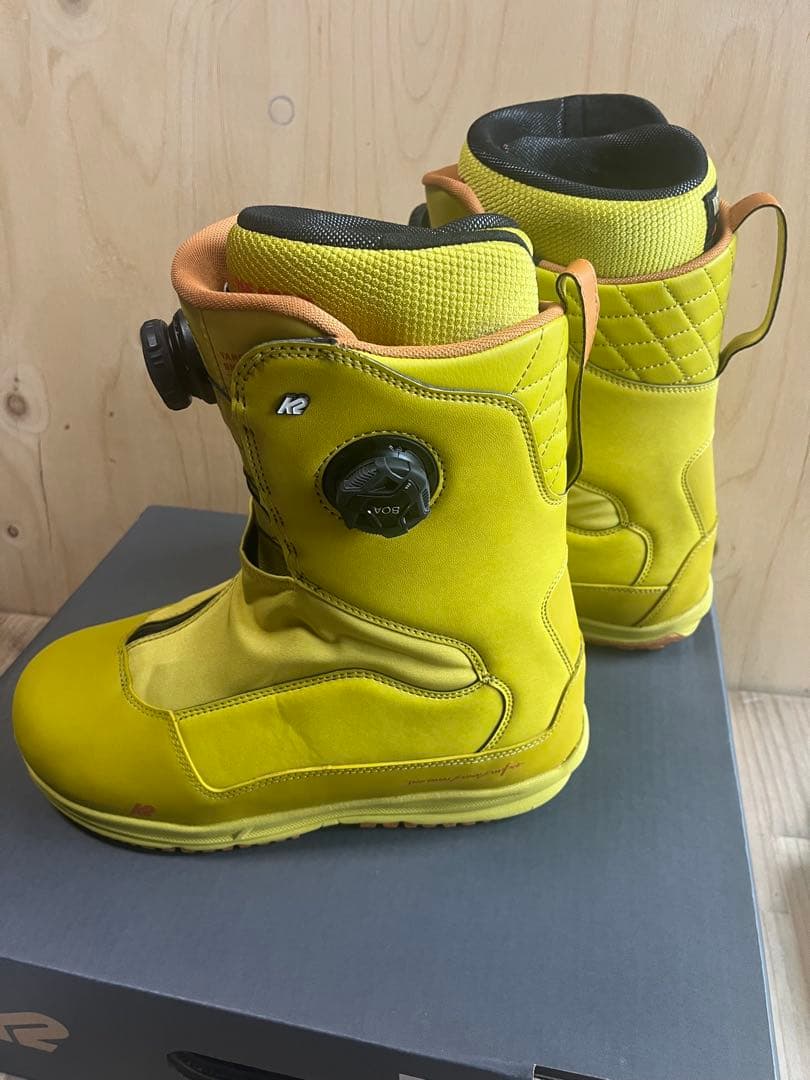 K2 Taro Tamai surfer 9.5 イエロー　TTブーツ